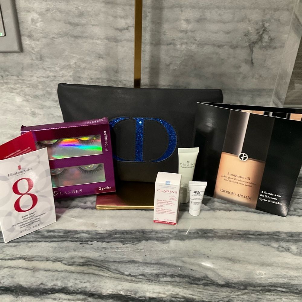 Dior Cosmetic Bag & Skin Care Beauty‎ Bundle